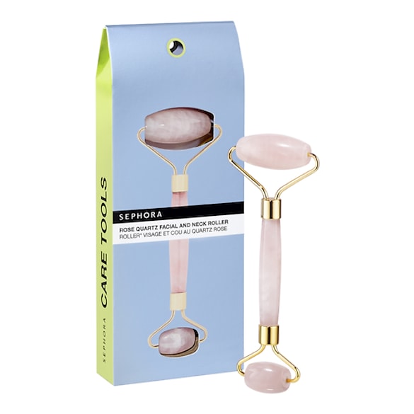 Rose Quartz Facial and Neck Roller - Yüz Masajı Rulosu, SEPHORA COLLECTION